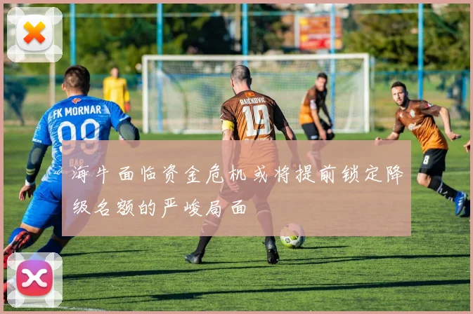 海牛面临资金危机或将提前锁定降级名额的严峻局面